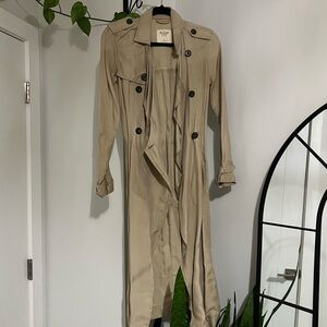 Abercrombie & Fitch Tan Coat